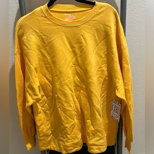 FP Movement by Free People Women’s New Sun Beam XS  Oversized Crewneck/Sweater